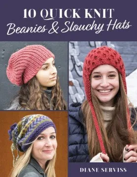 10 Quick Knit Beanies & Slouchy Hats