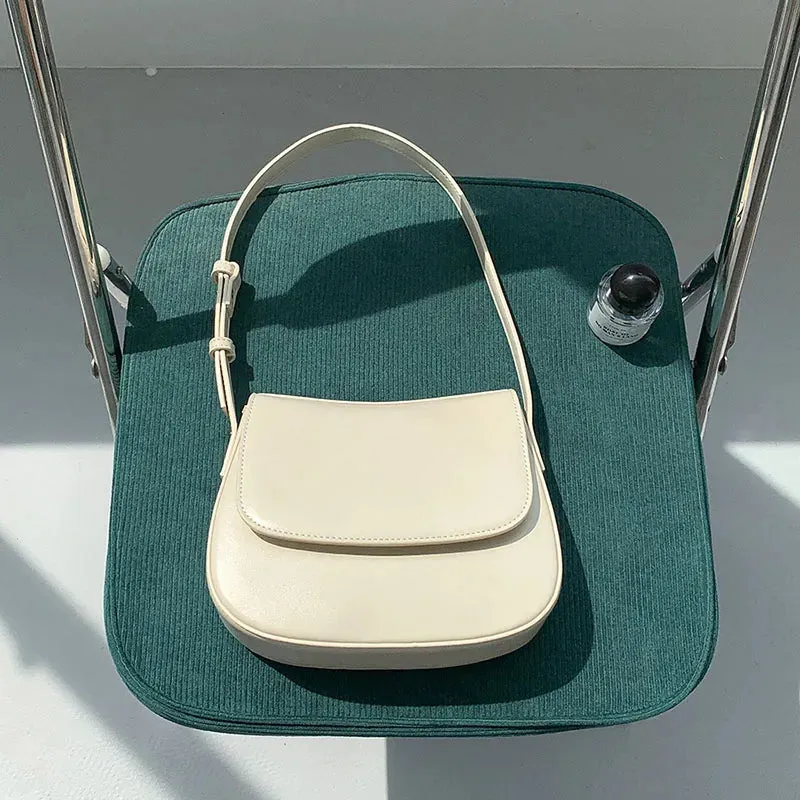Amozae- New Shoulder Bag For Women Solid Concise Ins Fashion Women'S Bag All Match Luxury Design Bag