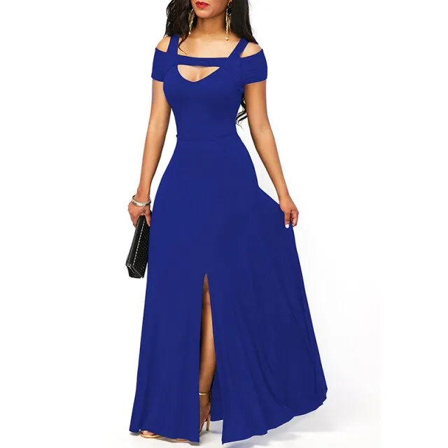 Amy Fashion - Casual Long Maxi Evening Party Long Dress