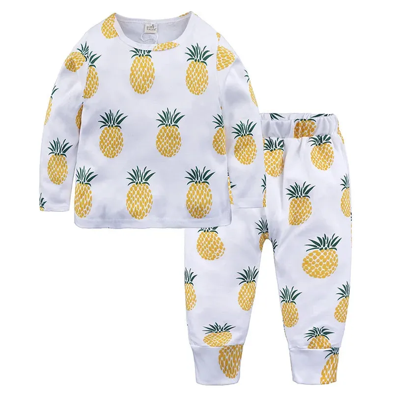 Baby Boys Fruity 2-7Y Sleepwear Pajama Sets