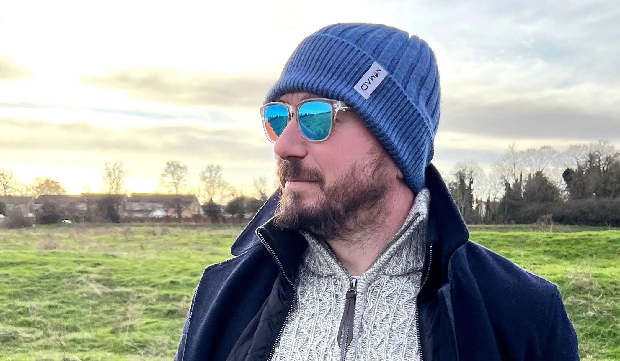 Blue Beanie