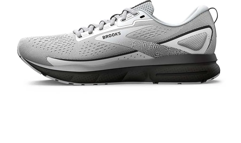 Brooks Women's Trace 3 White Oyster Black