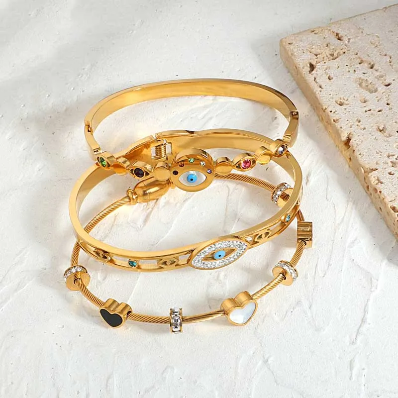 Chic and Elegant Stackable Bangle Bracelets