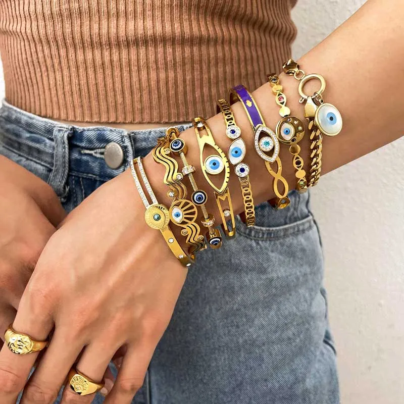 Chic and Elegant Stackable Bangle Bracelets