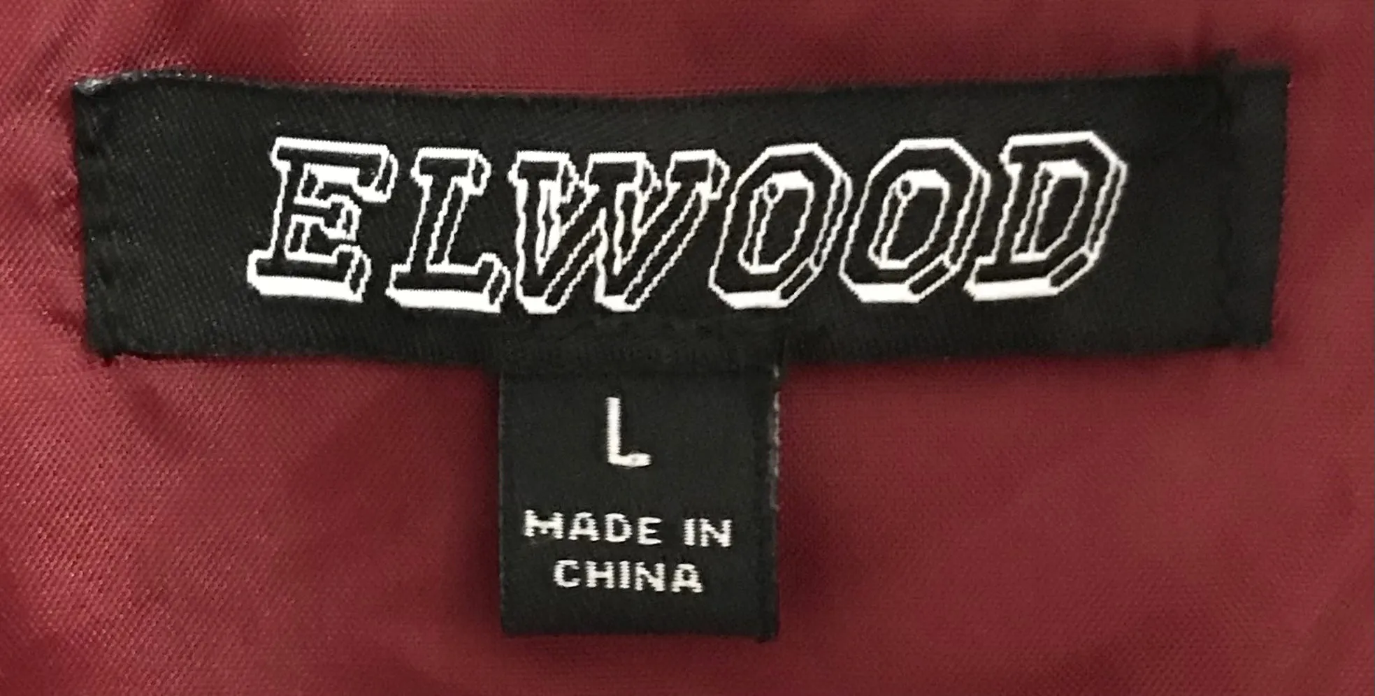 ^ELWOOD^ (WINE RED) NYLON SPRING ZIP UP JACKETS