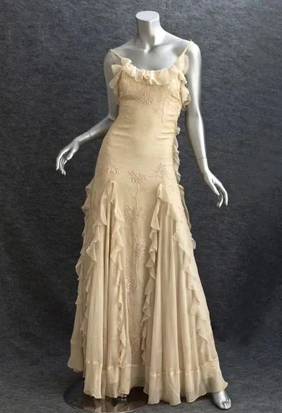 Formal Wear Dresses Light Yellow Spaghetti Straps Ruffle Embroidery Long Party Dress Prom Dresses Shops Formal Women's Dresses