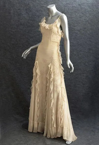 Formal Wear Dresses Light Yellow Spaghetti Straps Ruffle Embroidery Long Party Dress Prom Dresses Shops Formal Women's Dresses