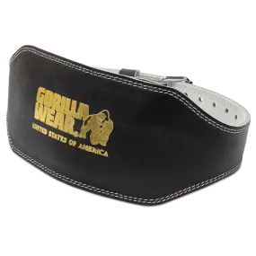 Gorilla Wear Full Leather Padded Belt
