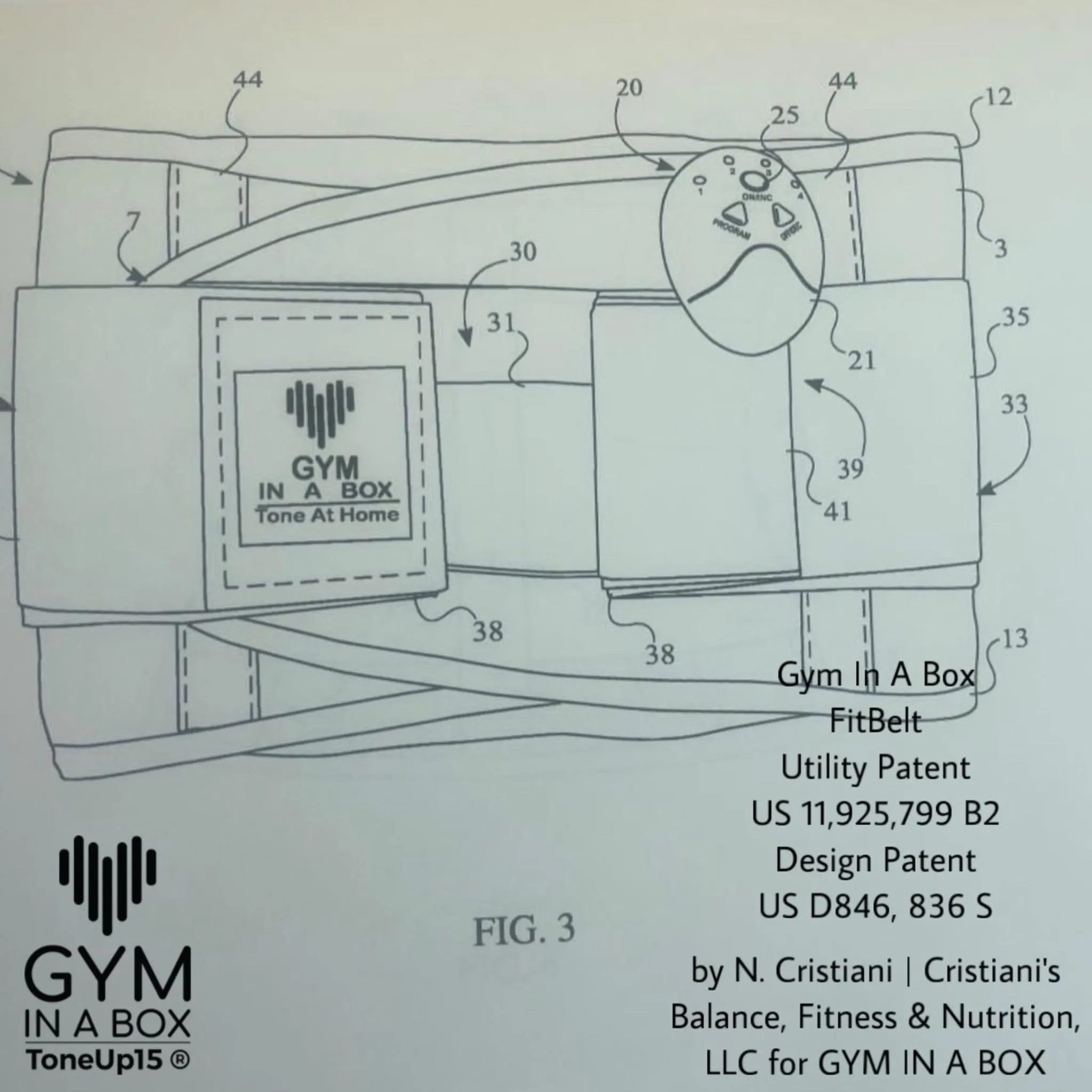 GYM IN A BOX®️ MagicTone StimFitBelt