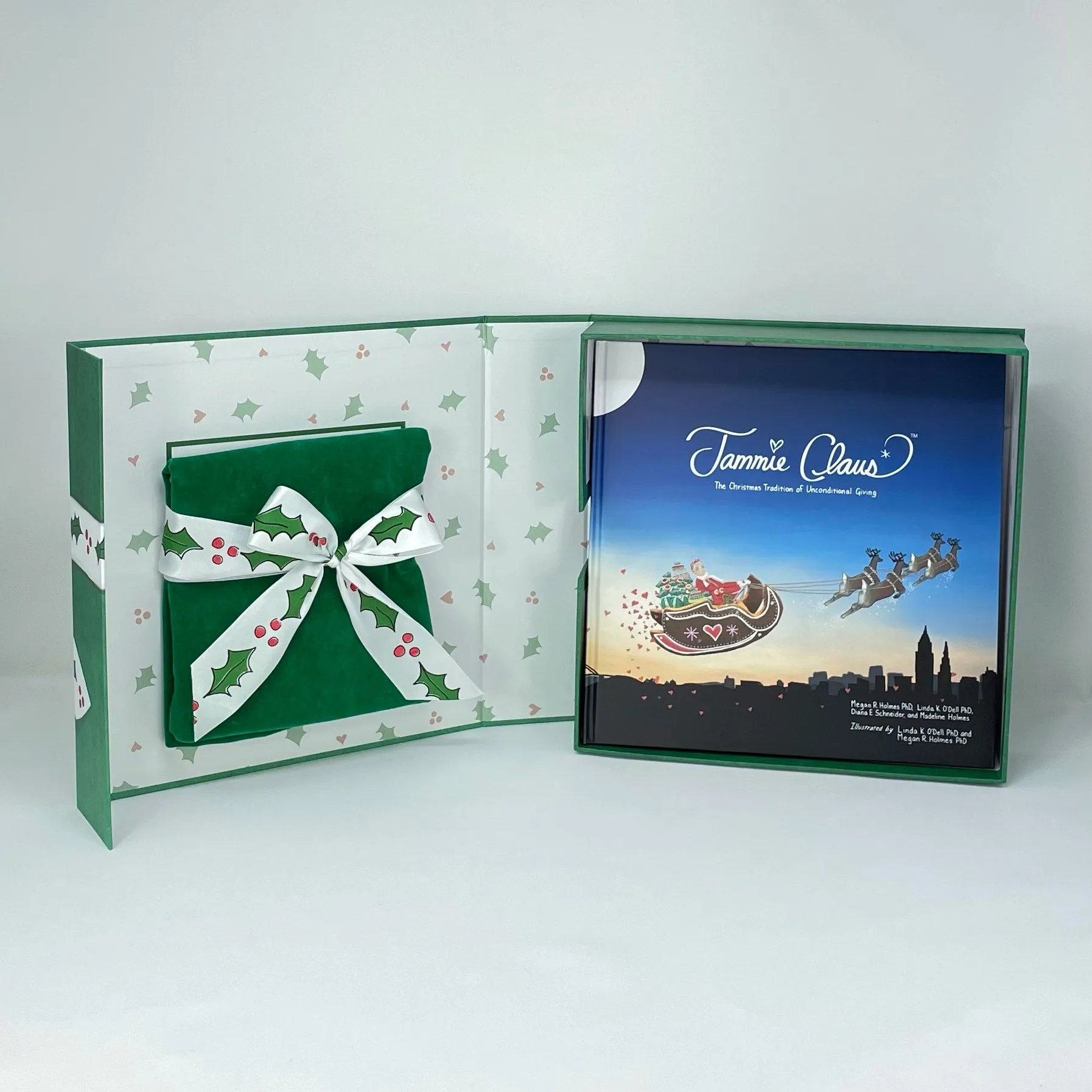 Jammie Claus - Book & Bag Set