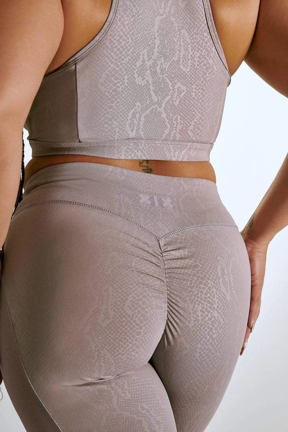 Legging: Lilac Snake