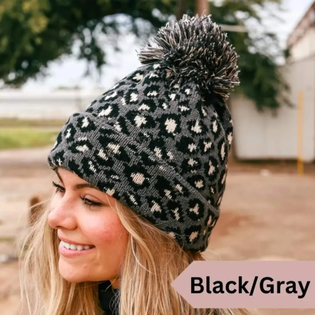 Leopard Beanies - #5670-5673