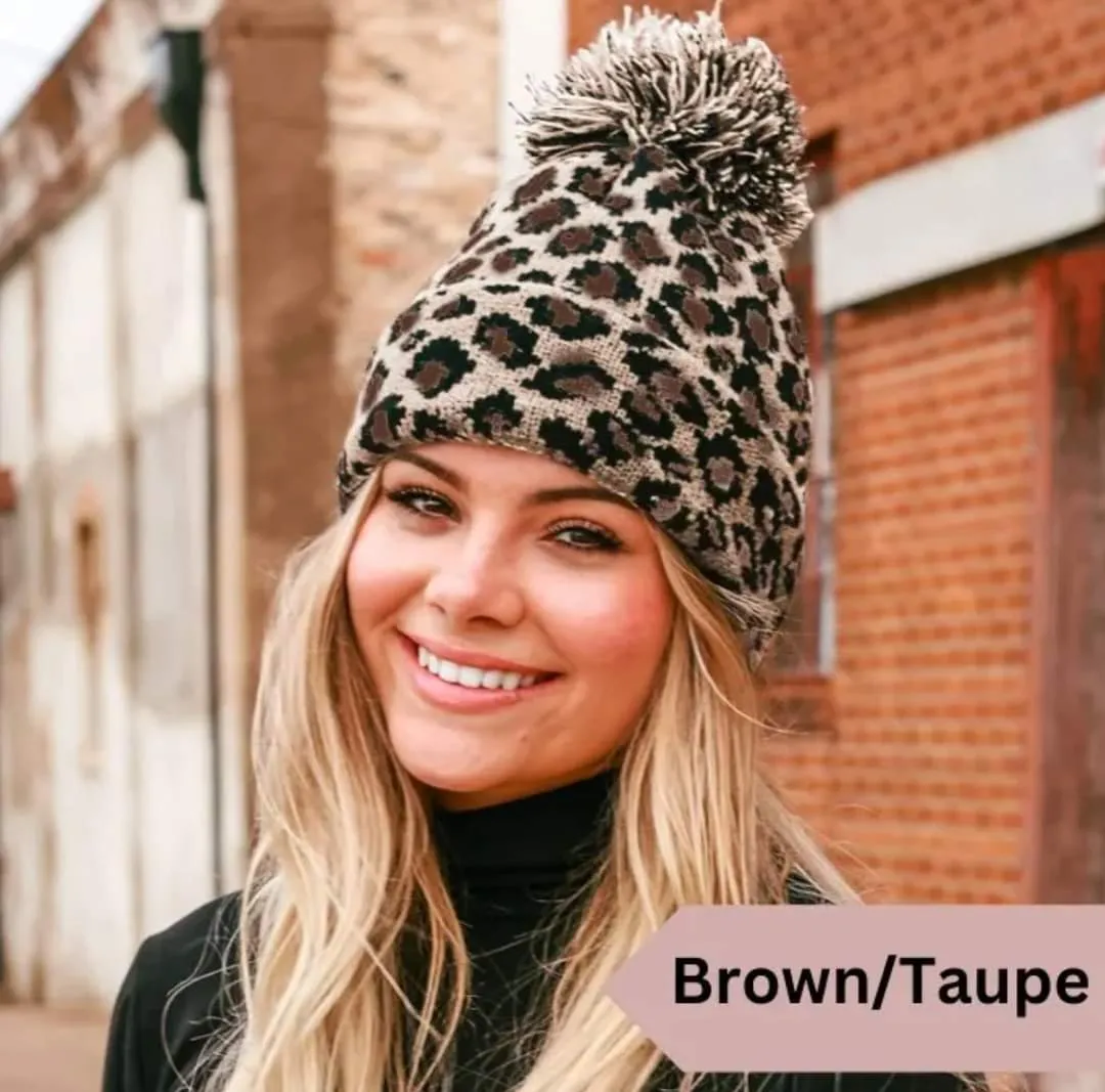 Leopard Beanies - #5670-5673