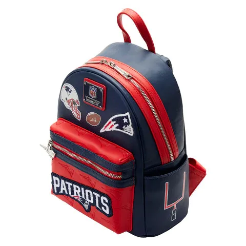 LF NFL New England Patriots Patches Mini Backpack
