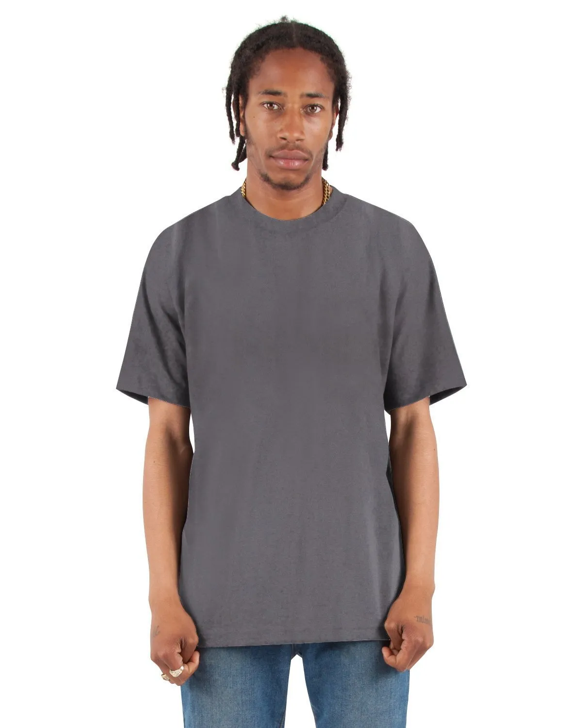Max Heavyweight Short Sleeve Big And Tall Tee Shirt
