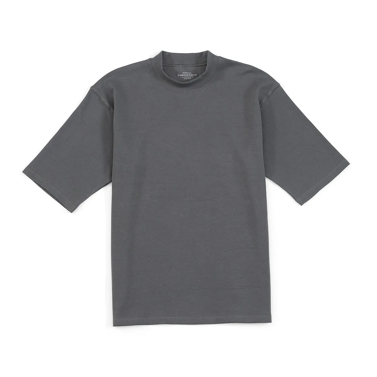 Mock-neck Men's Long Sleeve T-shirt