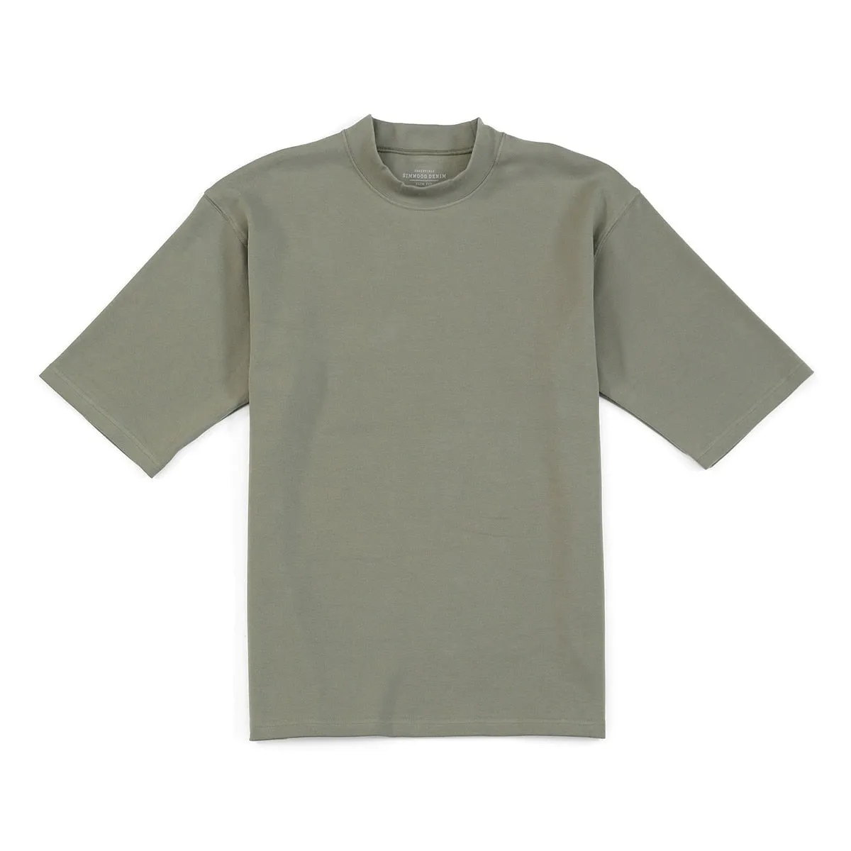 Mock-neck Men's Long Sleeve T-shirt
