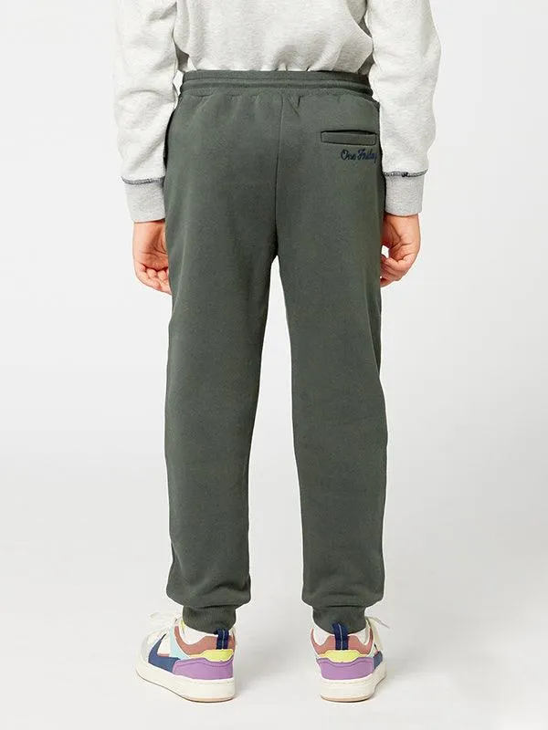 One Friday Green Solid Pyjama