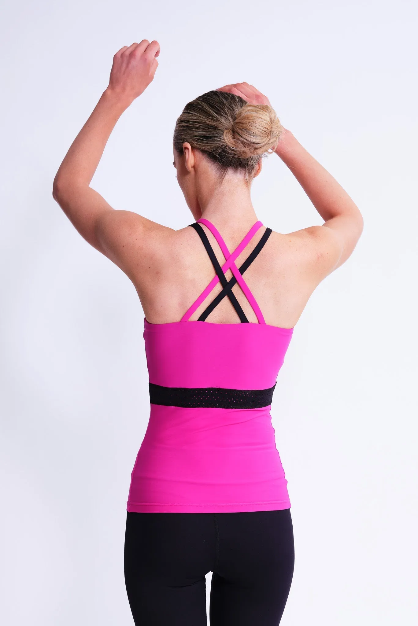 Passion Tank Top in Fuchsia