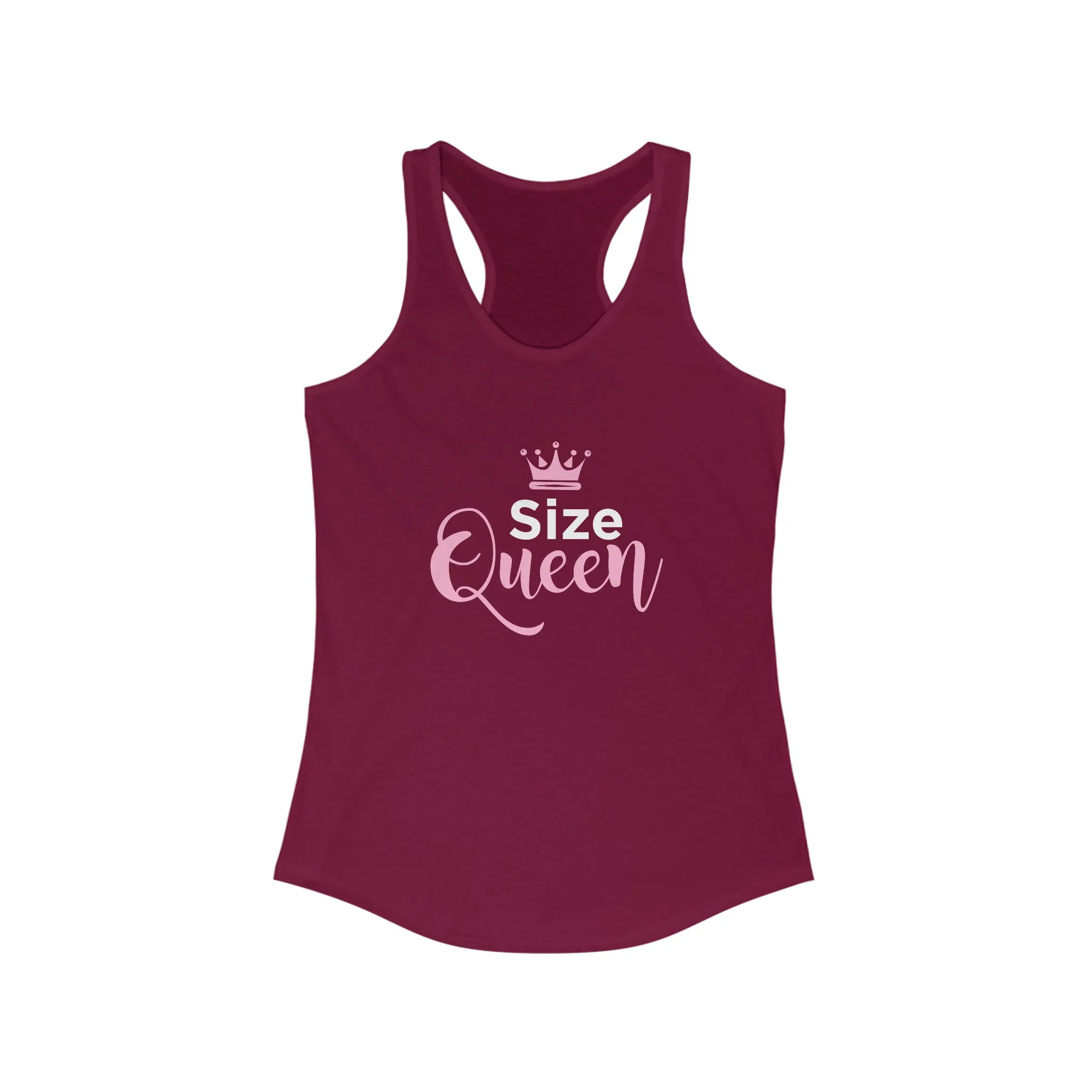 Queen Size Women's Ideal Racerback Tank for fitness gym & every day wear