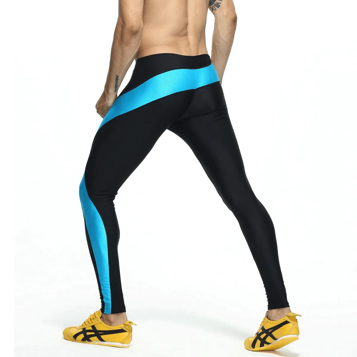Quick-Drying Compression Running Men's Training Leggings - SF0914