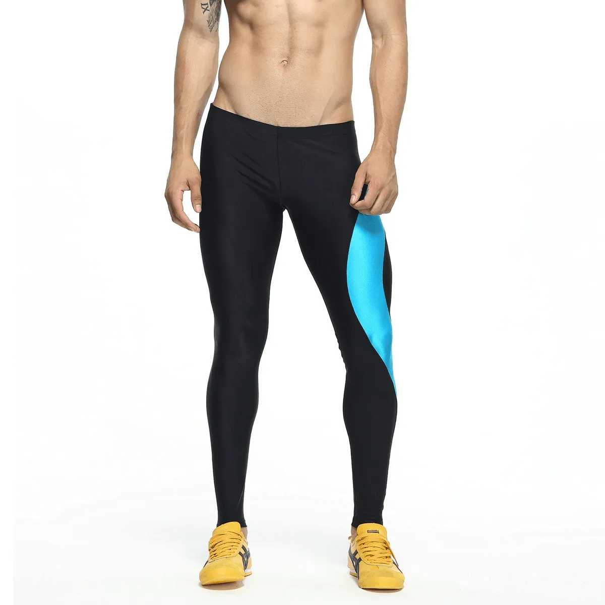 Quick-Drying Compression Running Men's Training Leggings - SF0914