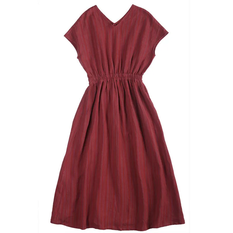 Red Women Dresses Casual Summer Women Dresses Long Women Dresses SSM9721