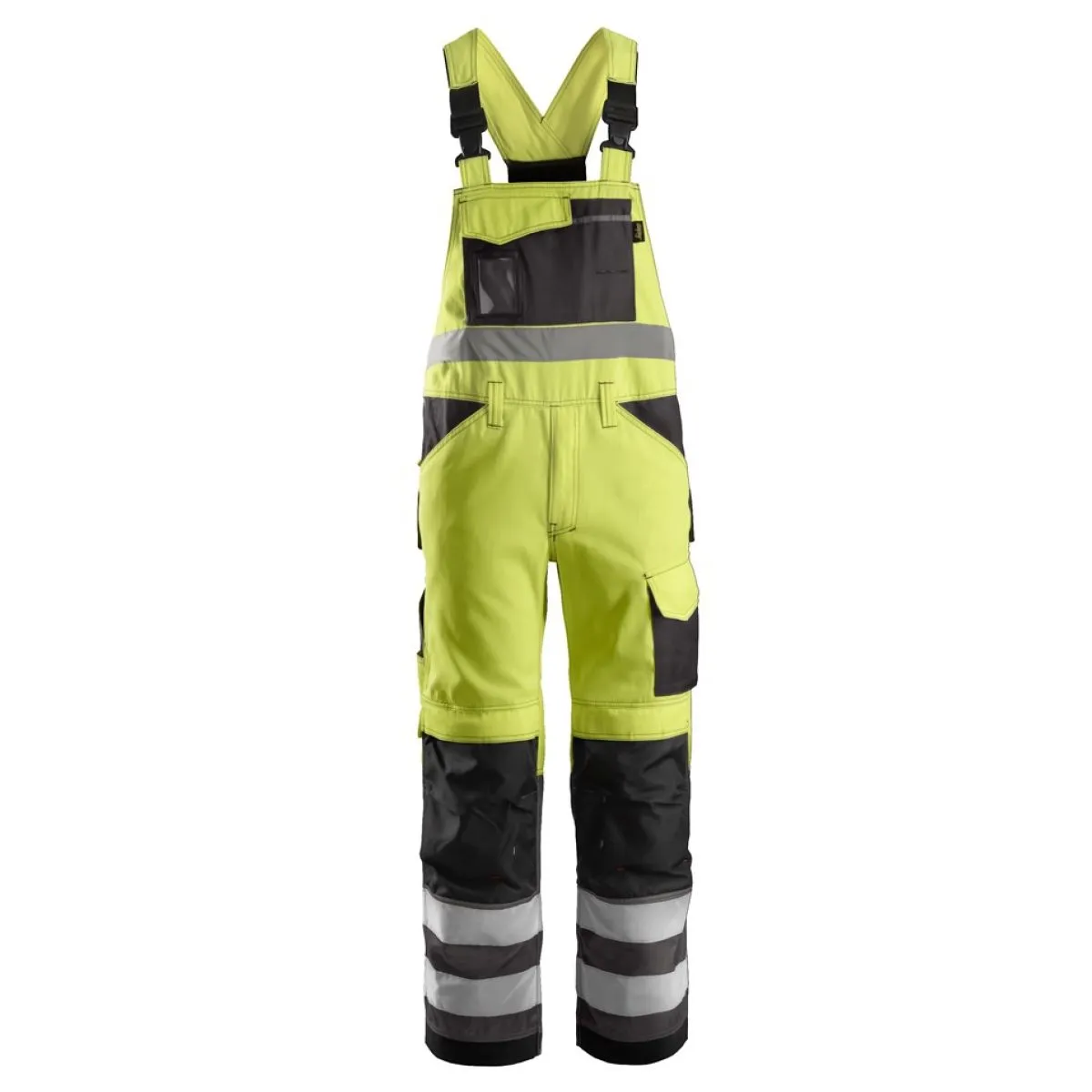 Snickers&#x20;0113&#x20;High&#x20;Visibility&#x20;Bib&#x20;&amp;&#x20;Brace,&#x20;Class&#x20;2&#x20;-&#x20;High&#x20;Vis&#x20;Orange&#x2F;Muted&#x20;Black