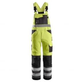 Snickers&#x20;0113&#x20;High&#x20;Visibility&#x20;Bib&#x20;&amp;&#x20;Brace,&#x20;Class&#x20;2&#x20;-&#x20;High&#x20;Vis&#x20;Yellow&#x2F;Muted&#x20;Black