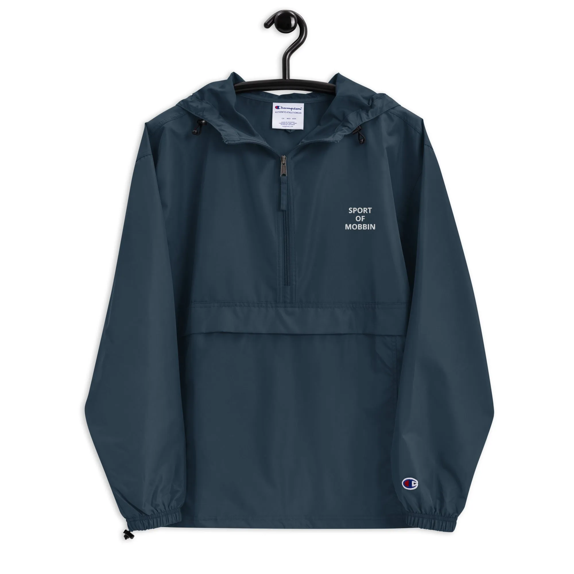 SPORT OF MOBBIN Embroidered Packable Jacket