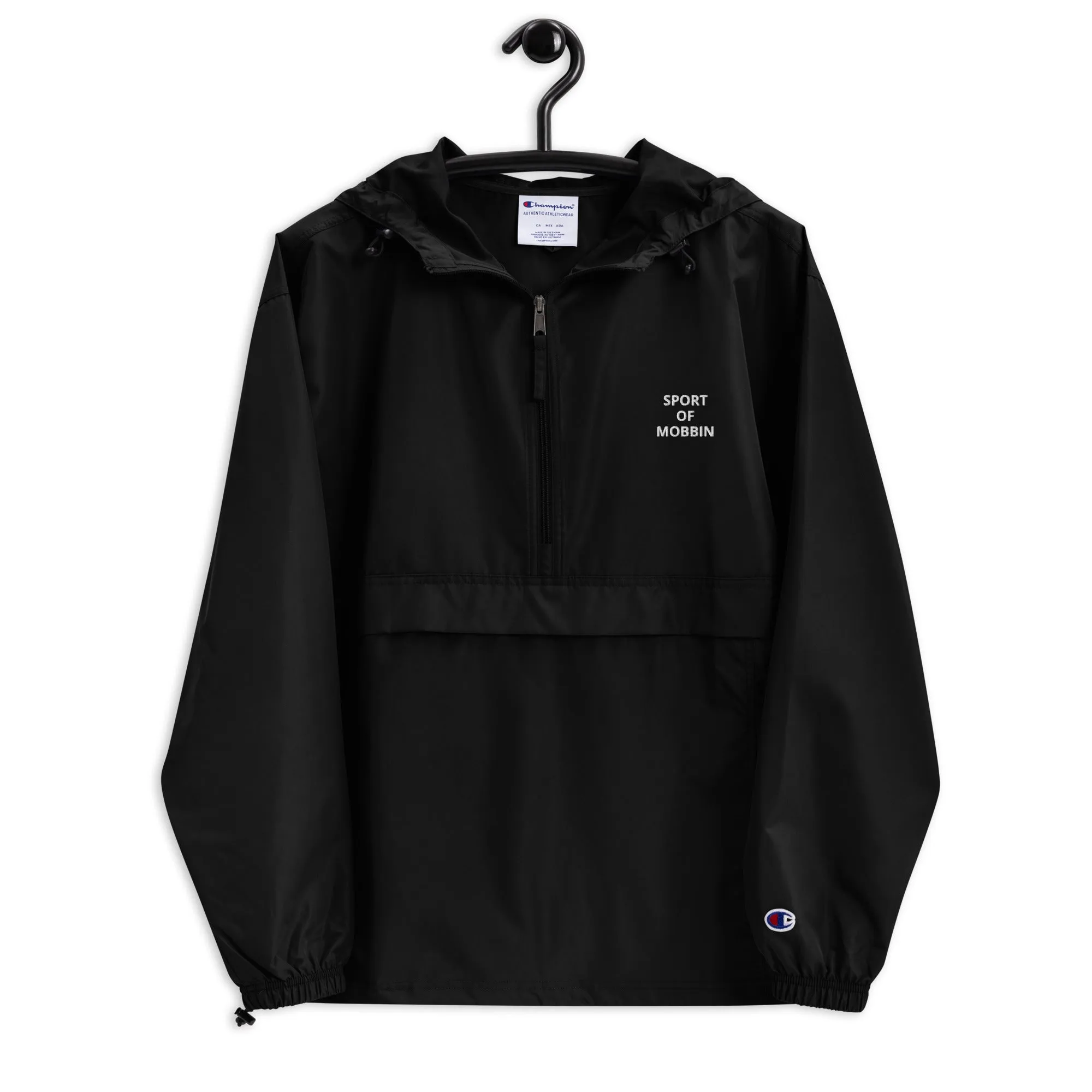 SPORT OF MOBBIN Embroidered Packable Jacket