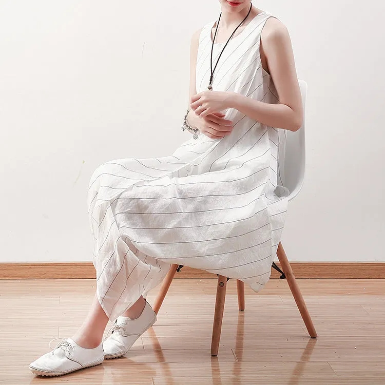 Strap casual summer Women Dresses Irregular Sleeveless long women dresses AMT96238
