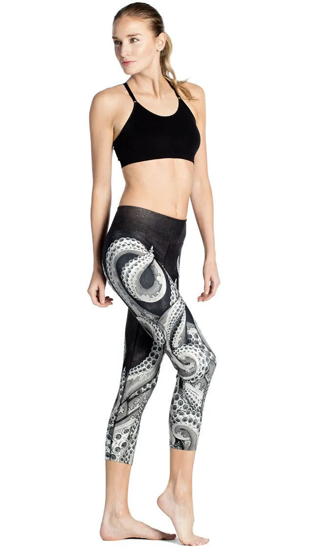 Tentacles - Triathlon Capri Leggings - CUSTOM ORDER