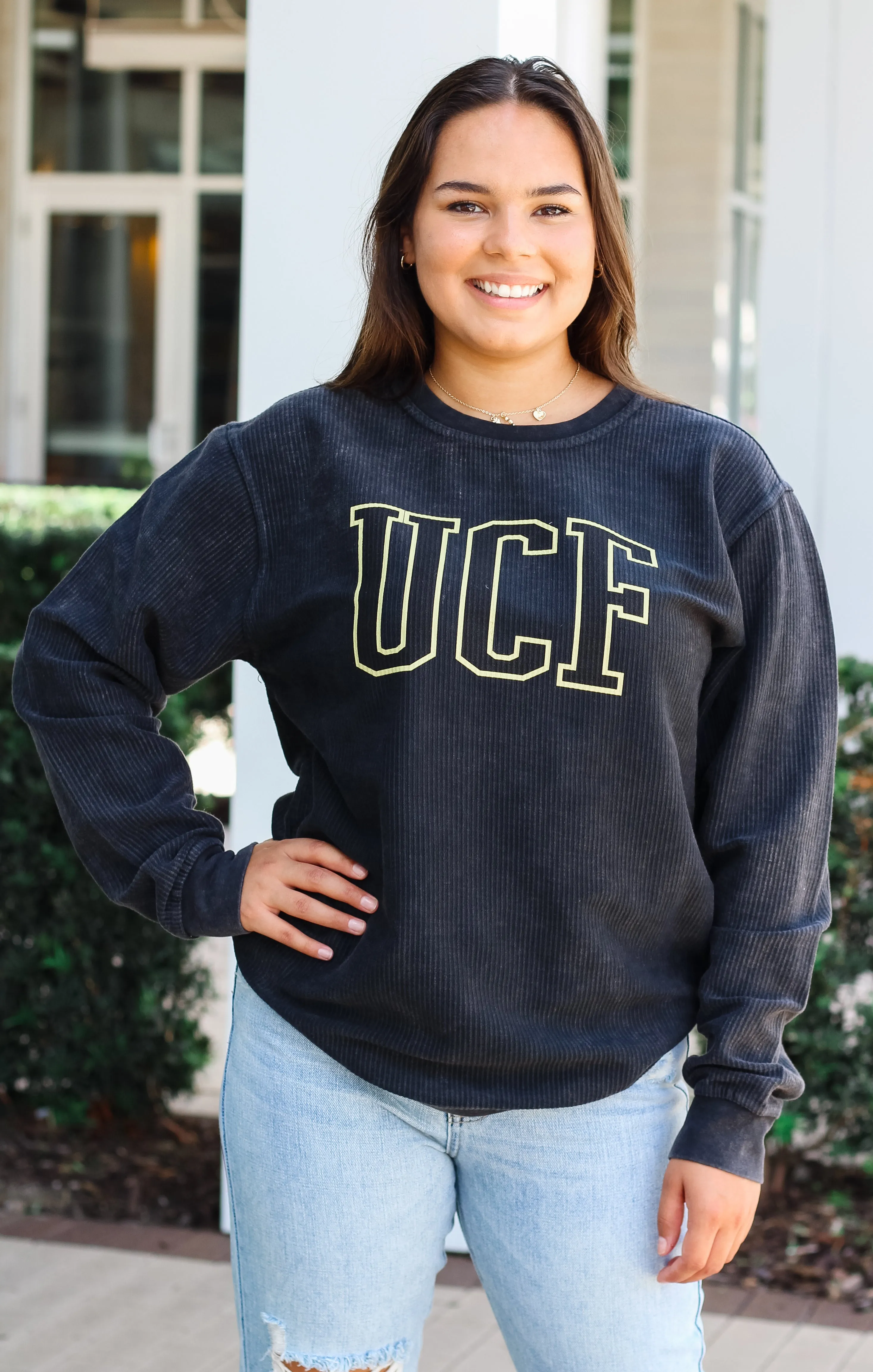 The UCF Southlawn Comfy Cord Pullover