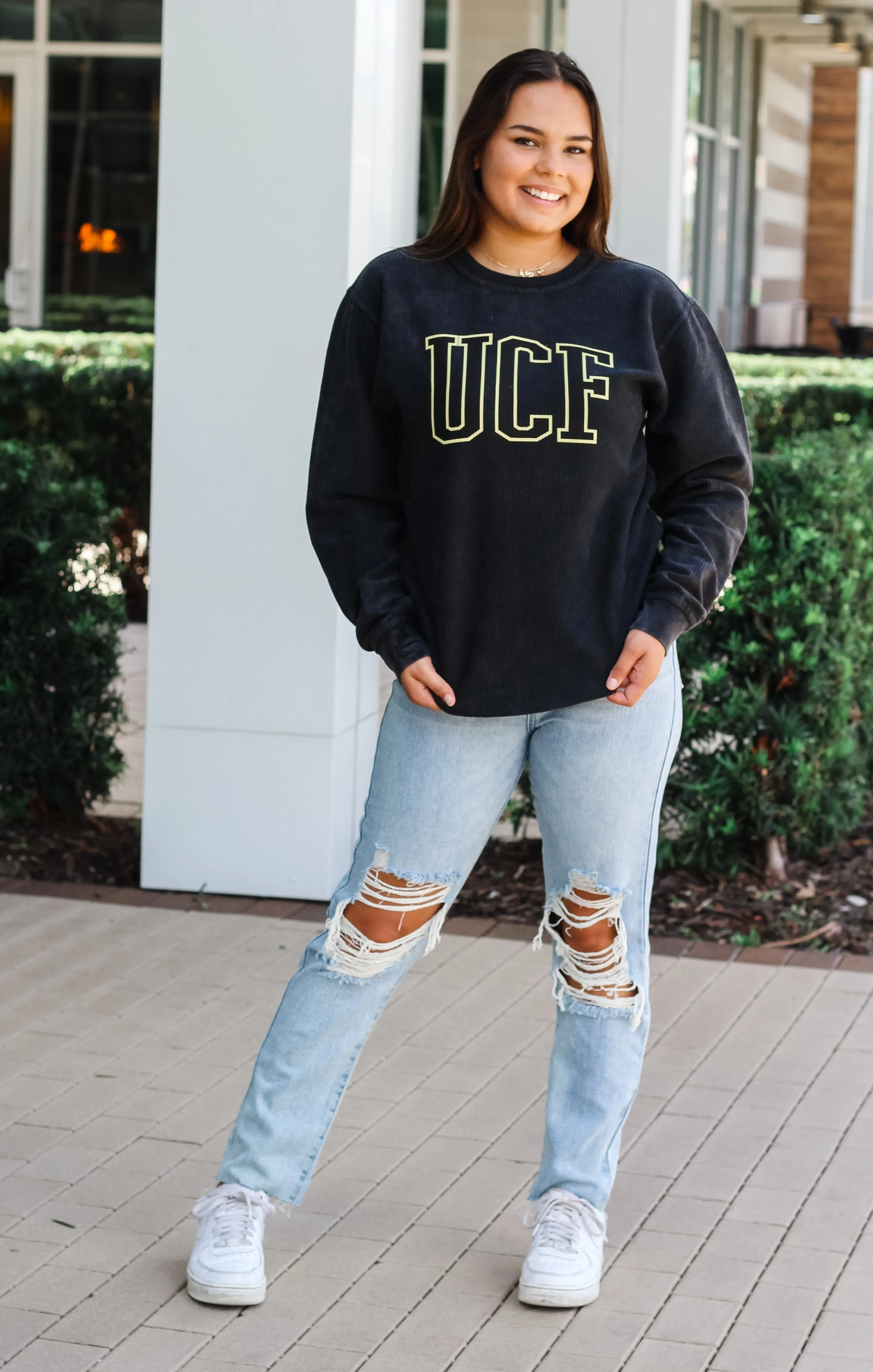 The UCF Southlawn Comfy Cord Pullover