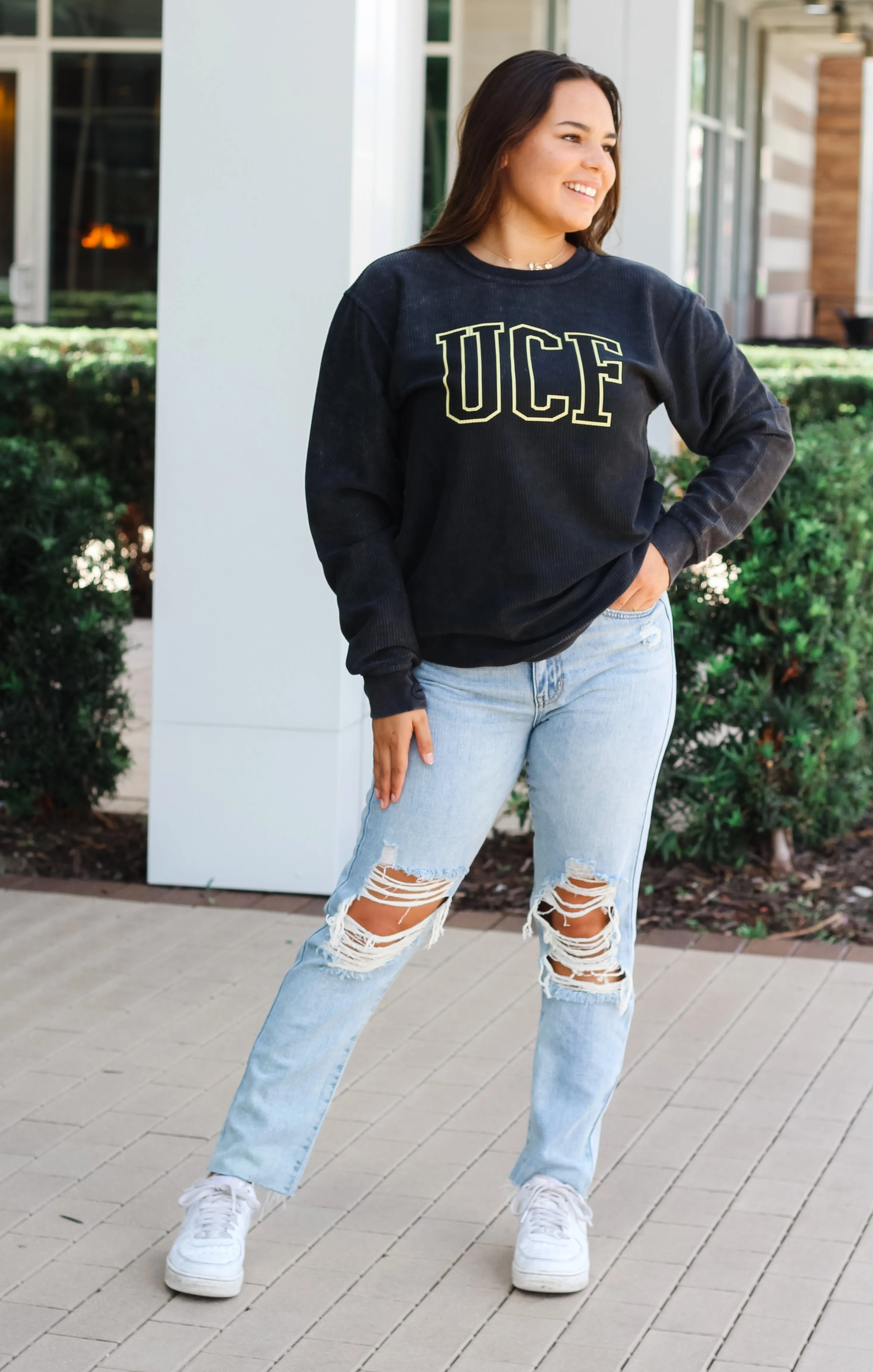 The UCF Southlawn Comfy Cord Pullover