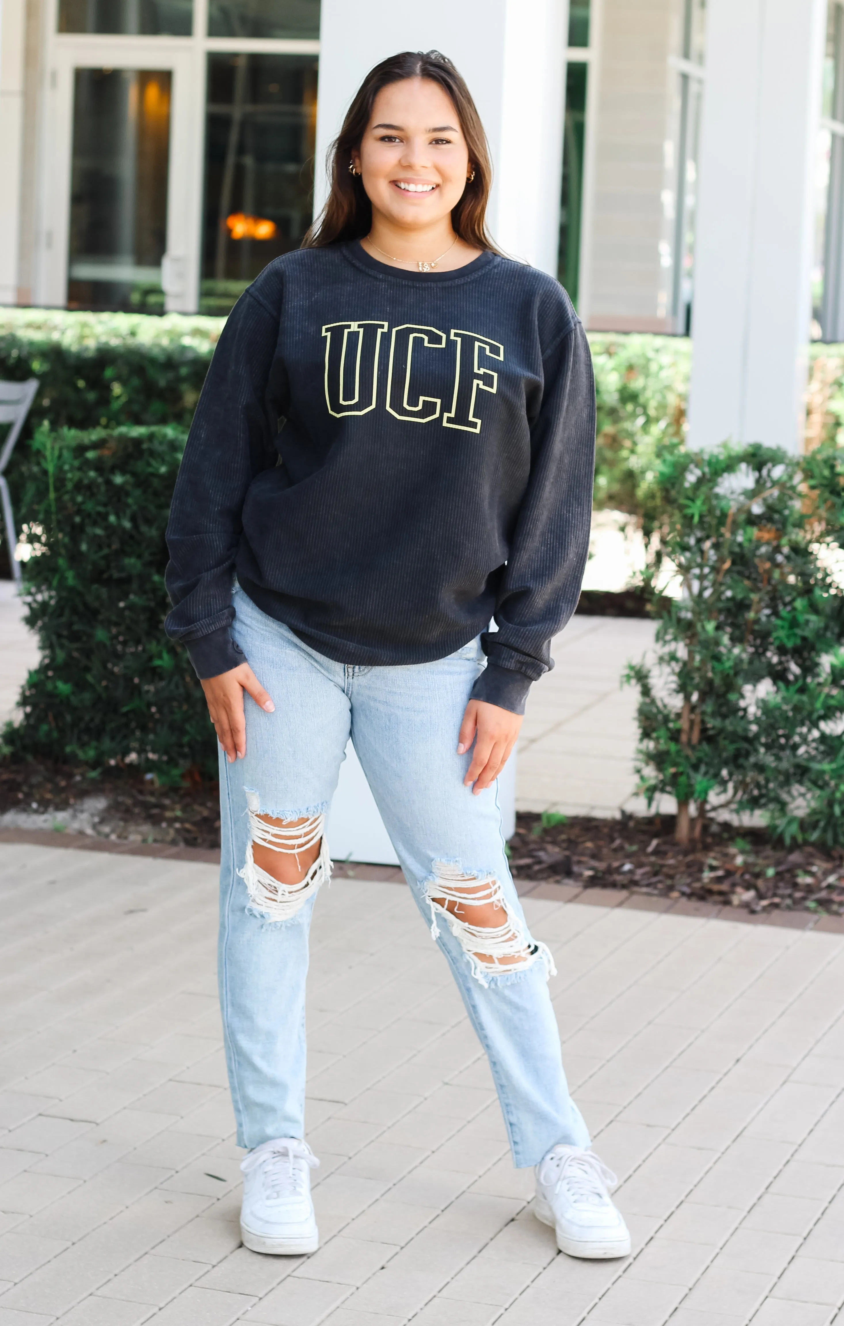 The UCF Southlawn Comfy Cord Pullover