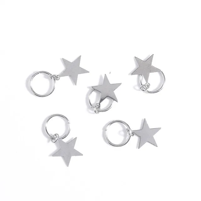 Twist braid hair ornament for Women Charming Alloy Circle