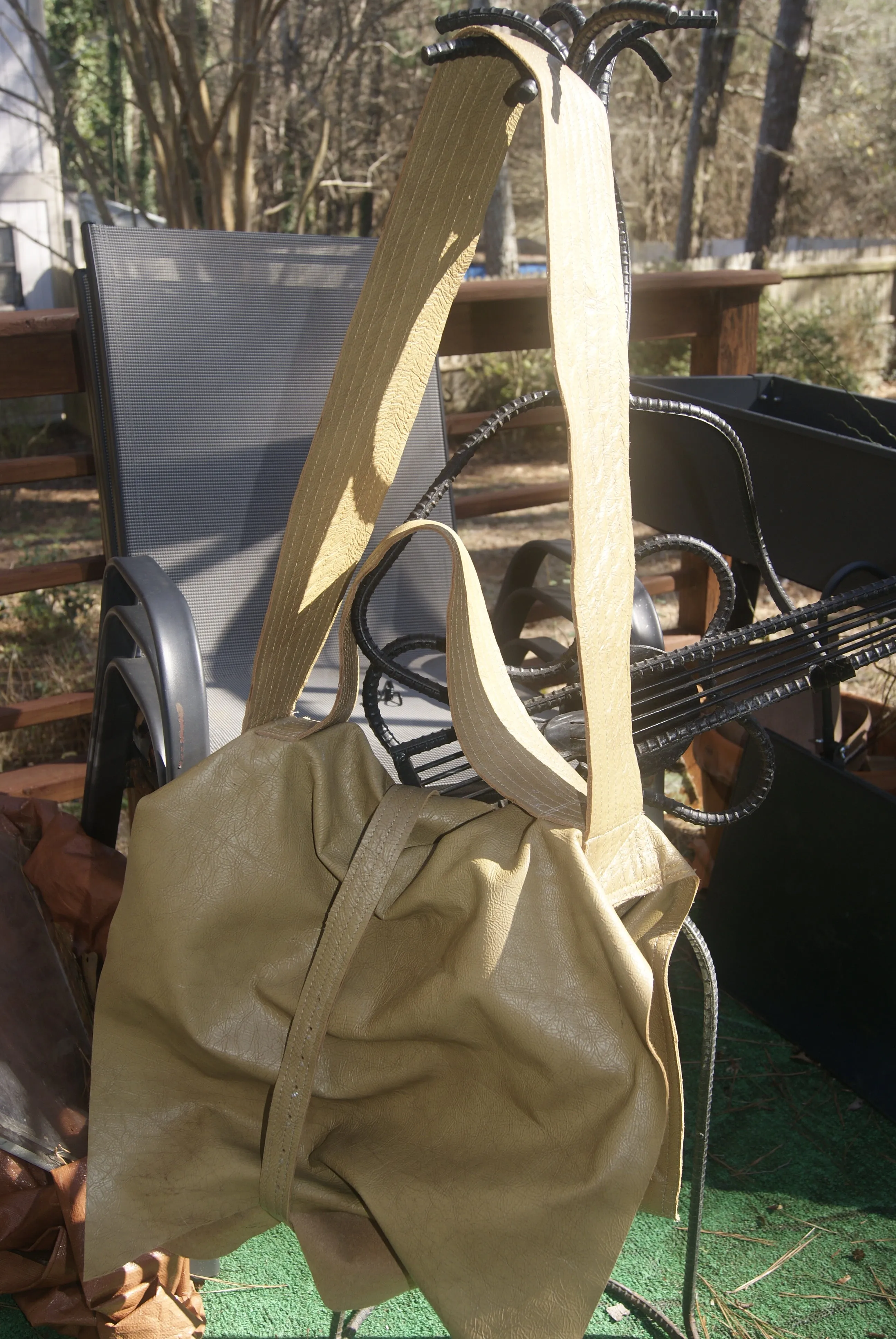 Vernice Armour - mustard green - handbags(z)