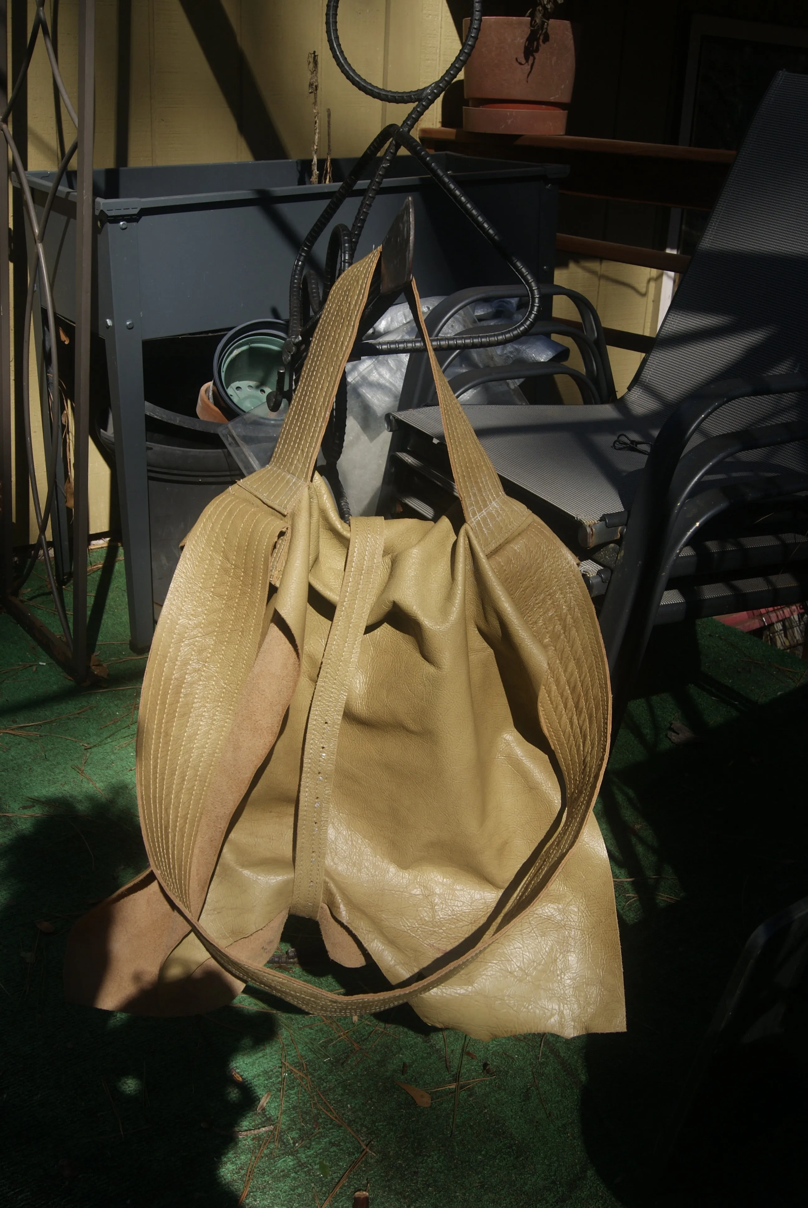 Vernice Armour - mustard green - handbags(z)
