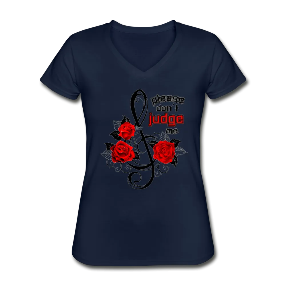 Without Judgements V-Neck Tee