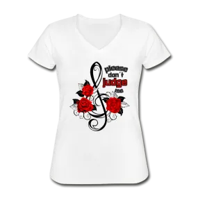 Without Judgements V-Neck Tee