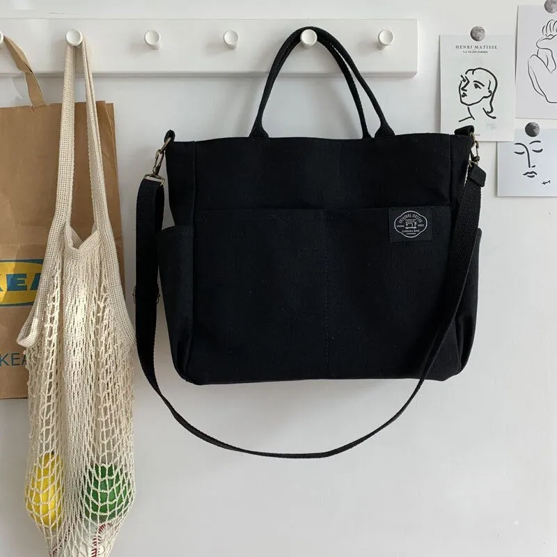 Women's Retro Large-Capacity Multi Pocket Shoulder Bags