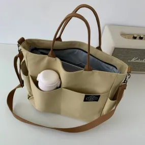 Women's Retro Large-Capacity Multi Pocket Shoulder Bags