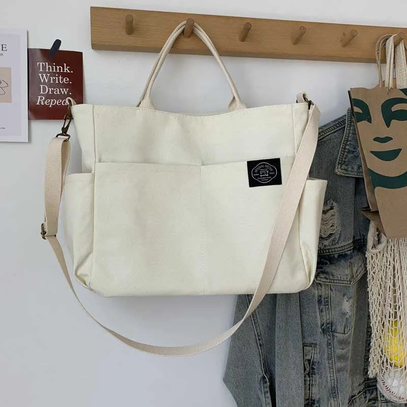 Women's Retro Large-Capacity Multi Pocket Shoulder Bags