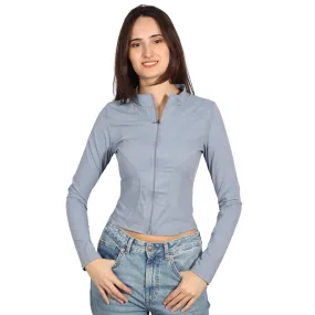 Workout Jacket Yoga Running Slim Fit Stretchy
