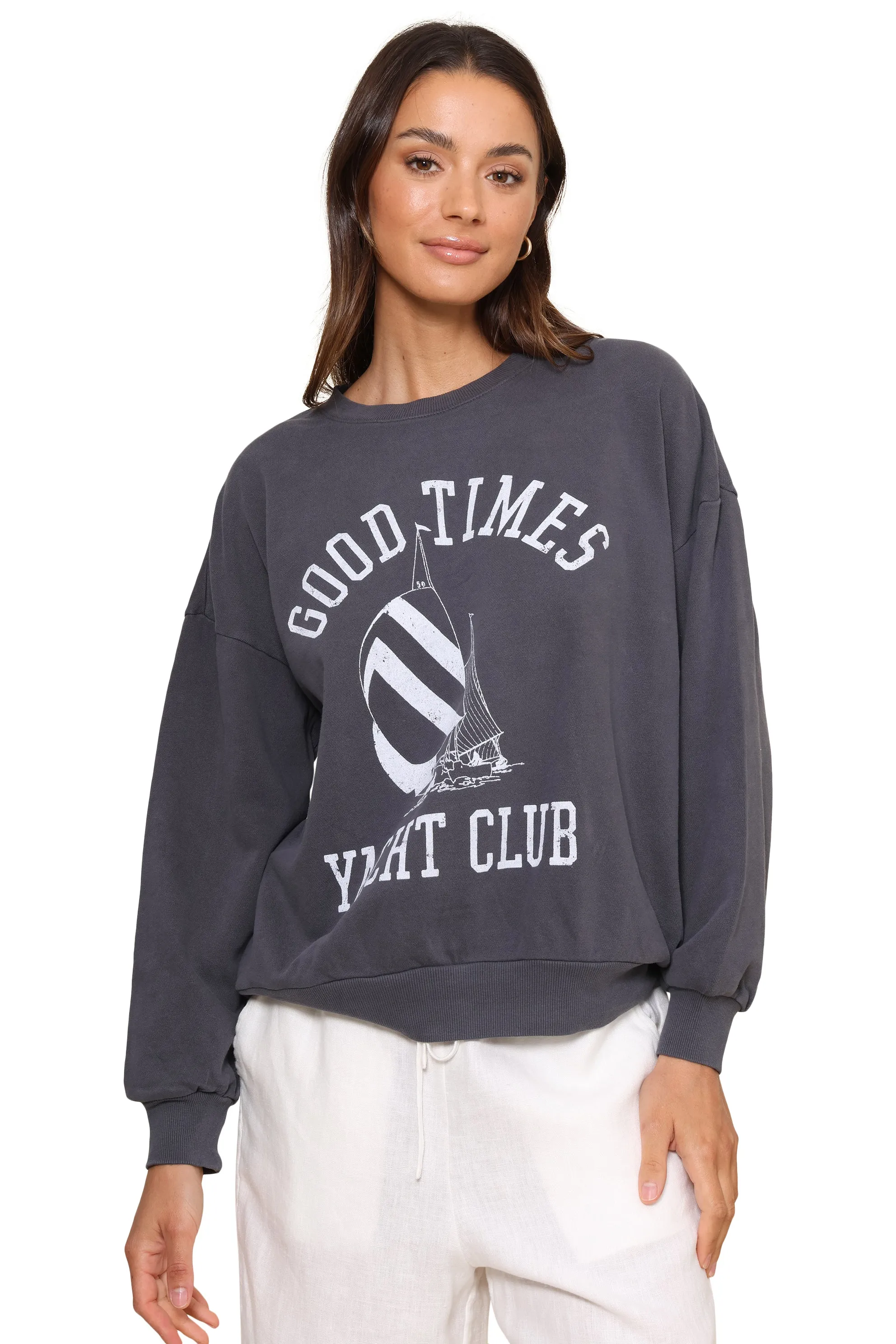 Yacht Club Sunday Sweatshirt